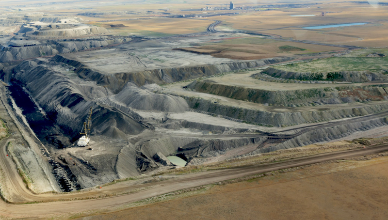 The Black Thunder coal mine in Wyoming. Source: Max Phillips